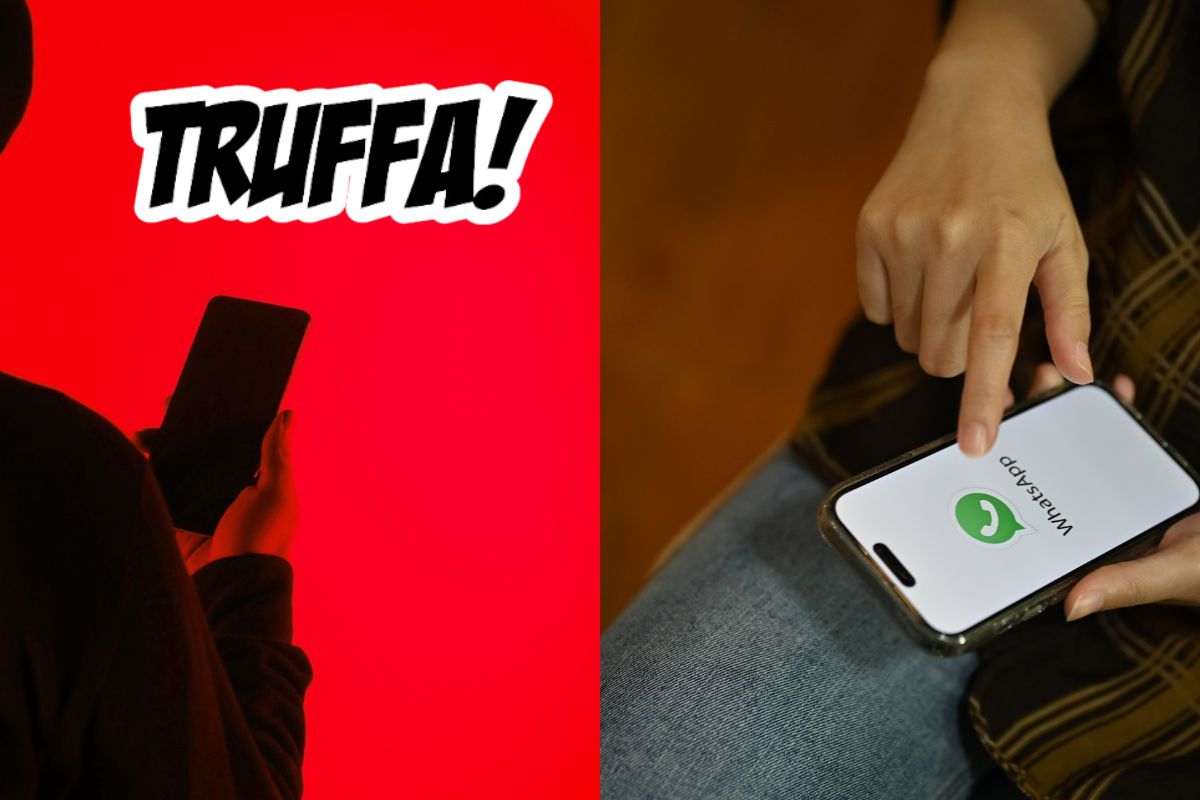 Truffa WhatsApp via messaggio