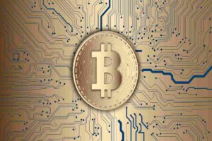 Raffigurazione del Bitcoin