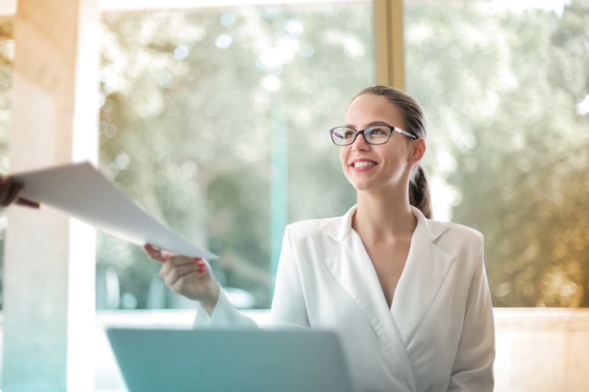 Persona durante il suo lavoro